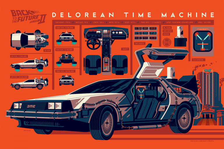 BACK TO THE FUTURE: PART II by Tom Whalen – On Sale INFO!