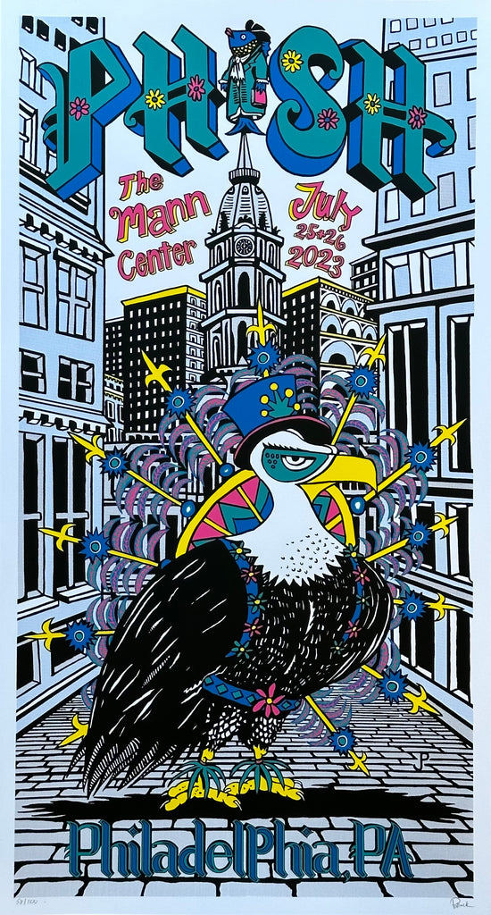 PHISH – Philadelphia by Jim Pollock – Lottery INFO!