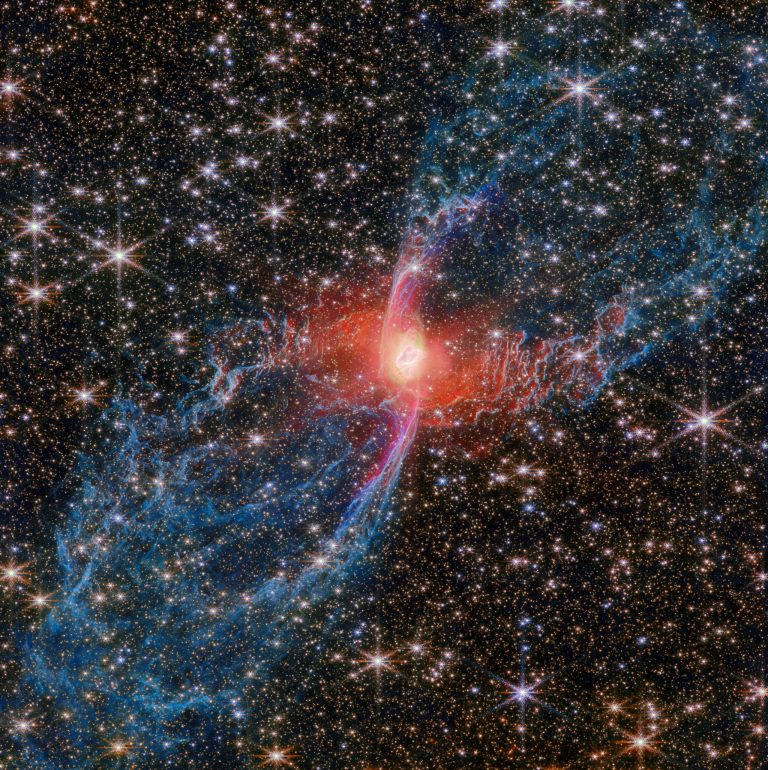 A New Image of the Red Spider Nebula Captures the Radiance of a Dying Star