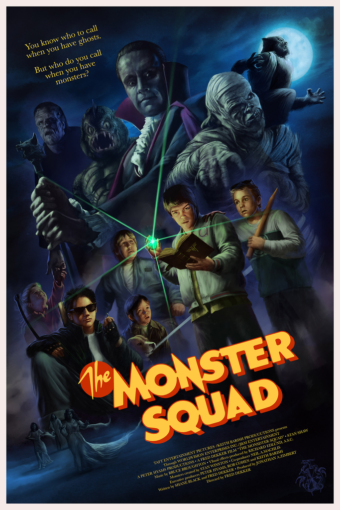 THE MONSTER SQUAD by Dave Merrell & FREDDY VS. JASON Theatrical Print – On Sale INFO!