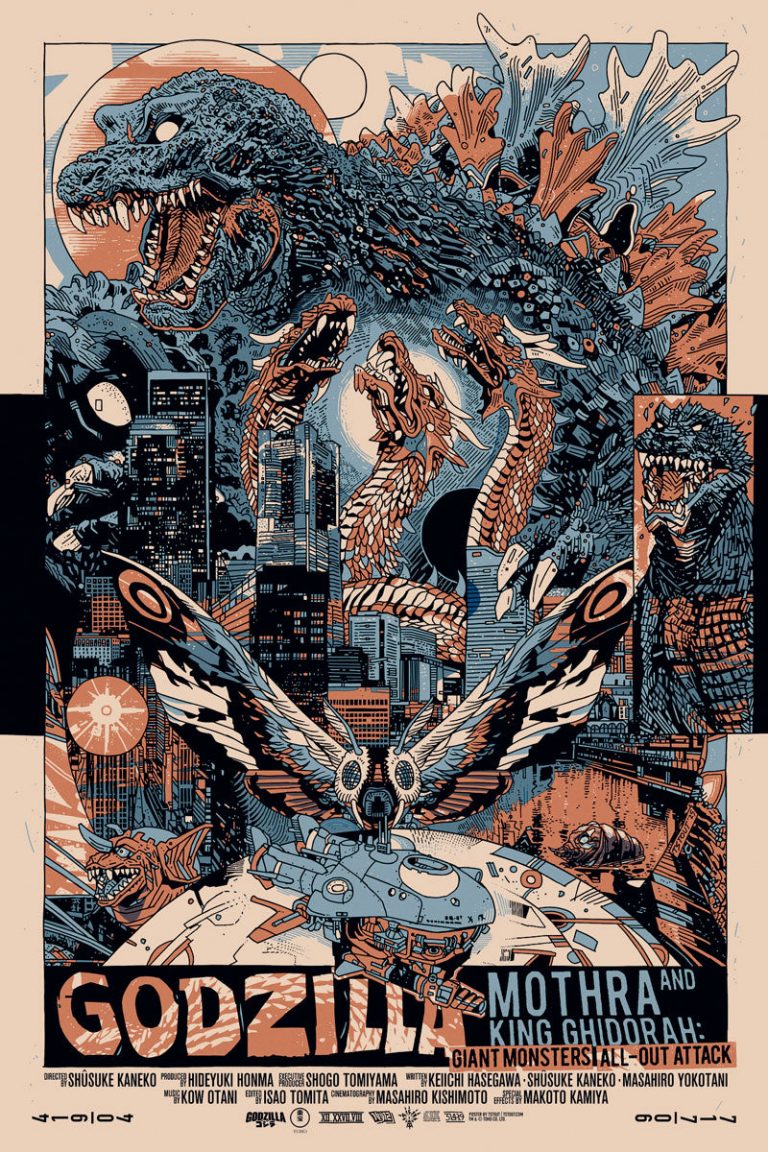 GMK: GIANT MONSTERS ALL OUT-OUT ATTACK by Tyler Stout – On Sale TODAY!