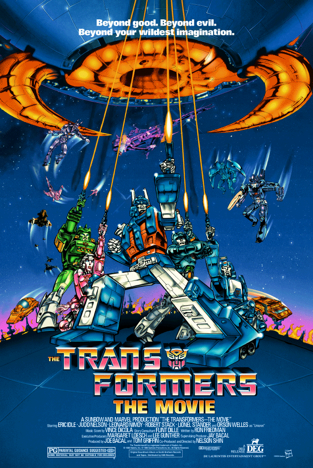 THE TRANSFORMERS: The Movie – 3D Lenticular & Aluminum Panel – On Sale INFO!