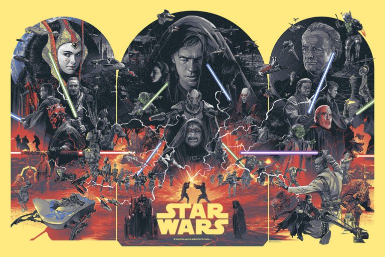 ARCHITECTS OF DESTINY (Star Wars) Triptych by GABZ – On Sale INFO!