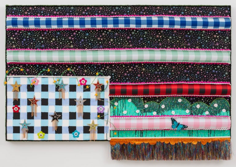 Victoria Dugger Reinterprets the American Flag in Glitter and Fringe