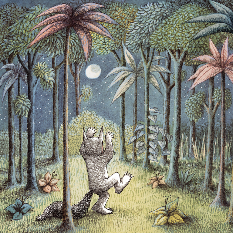 WHERE THE WILD THINGS ARE: FOREST WALK by Maurice Sendak – On Sale INFO!