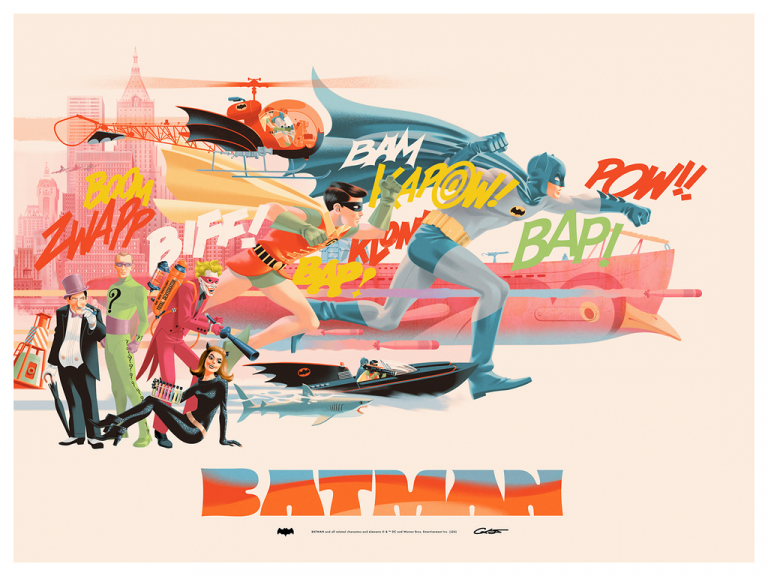 BATMAN ’66 by George Caltsoudas – On Sale INFO!