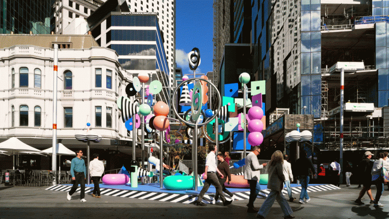 An Interactive Sculpture by Wade and Leta Celebrates the Sun-Bleached Australian Landscape